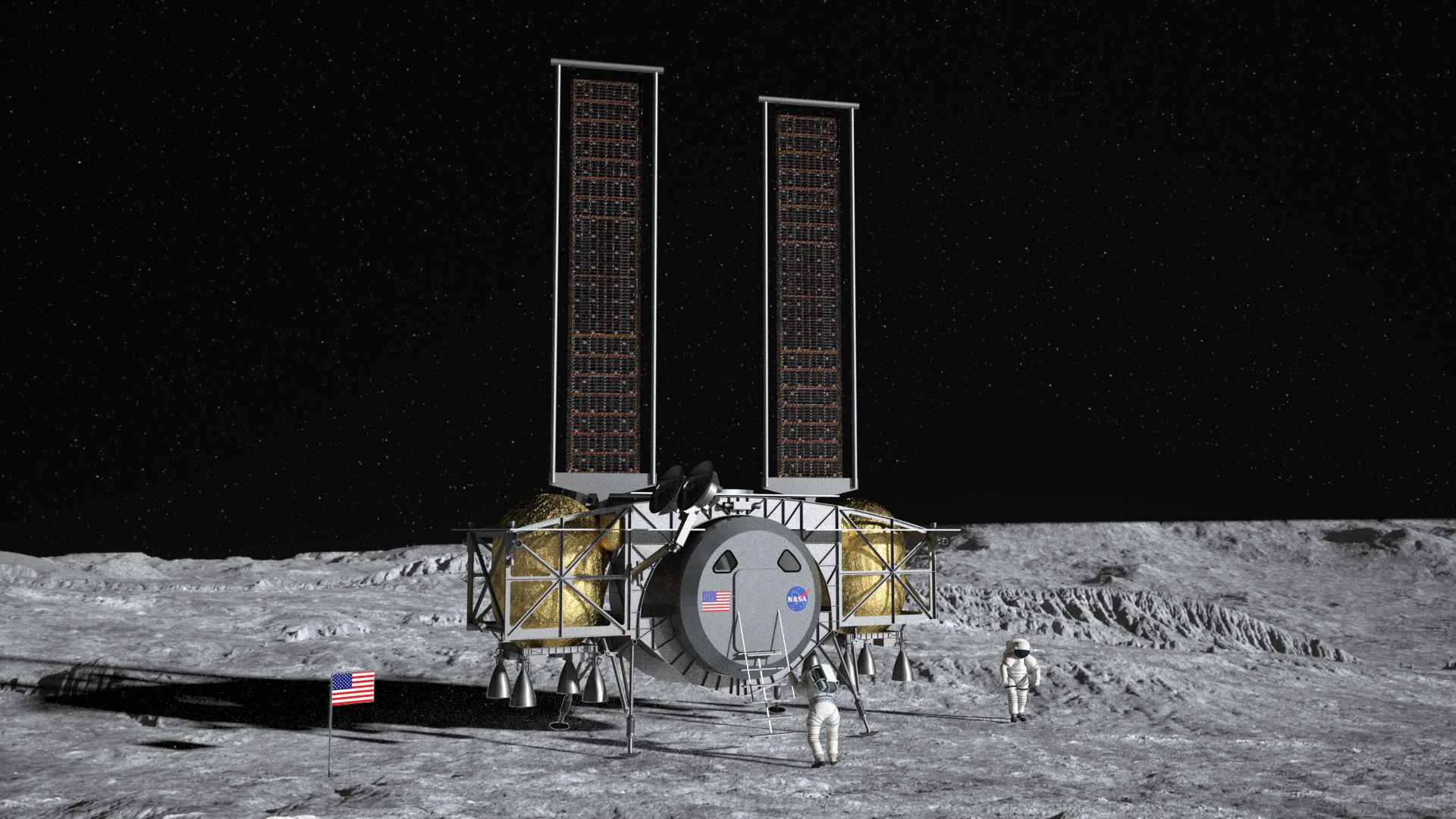 Der Weg zum Mars - Schritt 2: Die Mondlandung